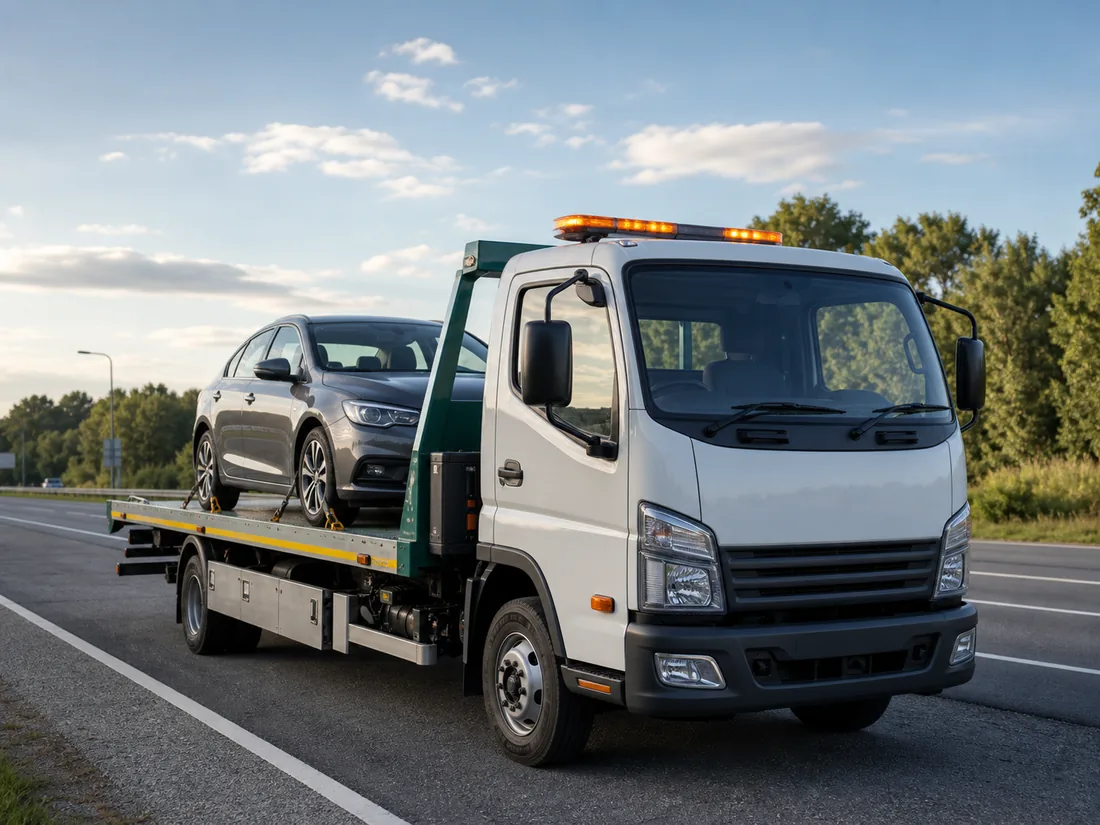 Grúa de remolque para asistencia en ruta